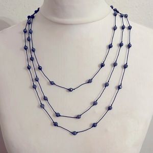 Genuine Iolite Necklace